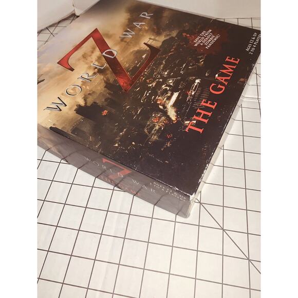 World War Z The Game Zombies University Games Tactical Strategy Board Unused - Picture 11 of 14
